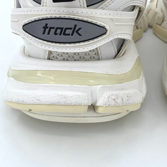 Balenciaga Track Low Top Sneakers White Size 41 Mens Athletic Trainers - Picture 5 of 9
